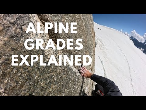 Alpine Climbing Grades Explained
