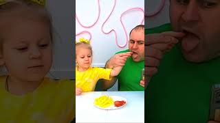 Dad bites baby’s gumball finger 😱😁🤣 