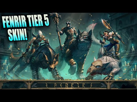 THIS SKIN FEELS SO WRONG? FENRIR T5 IS AWILIX RESKINNED?! - Season 10 PTS - SMITE