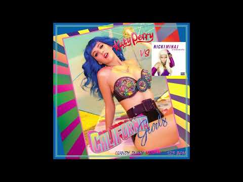 ☆Katy Perry Vs Nicki Minaj☆ California gurls Vs Starships (Sandy Dupuy Mash Up) 125 BPM