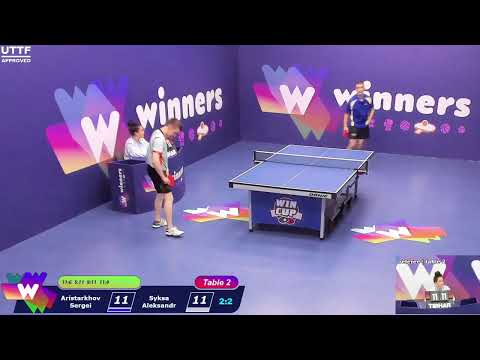 WINners CUP table 2  02.11  Aristarkhov Sergei - Syksa Aleksandr 18:15
