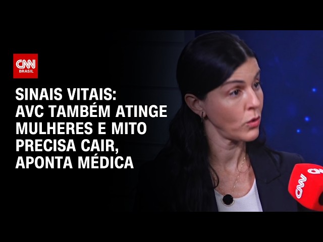 AVC também atinge mulheres e mito precisa cair, aponta médica | CNN Sinais Vitais
