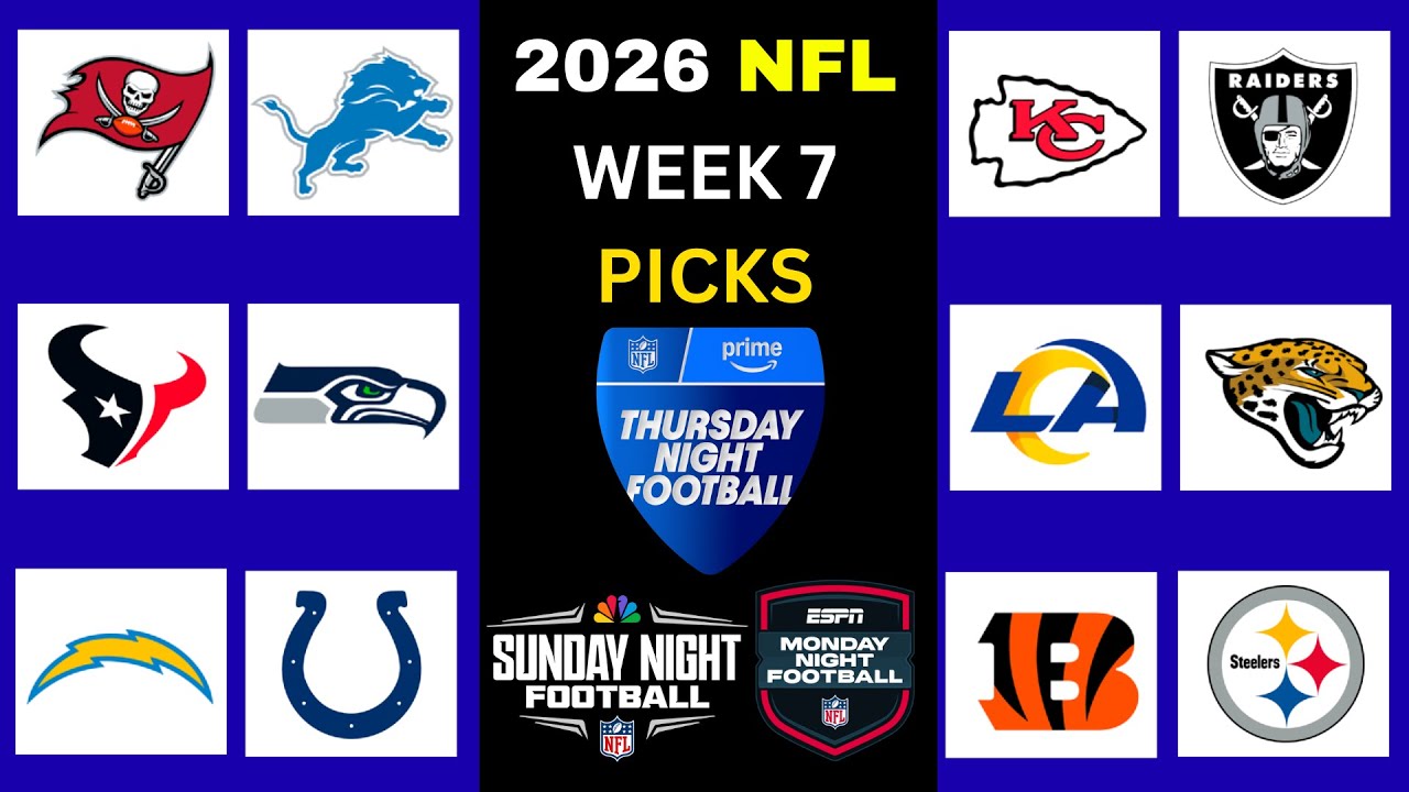 2025 NFL WEEK 7 GAME PICKS - FULL WEEK PREDICTIONS