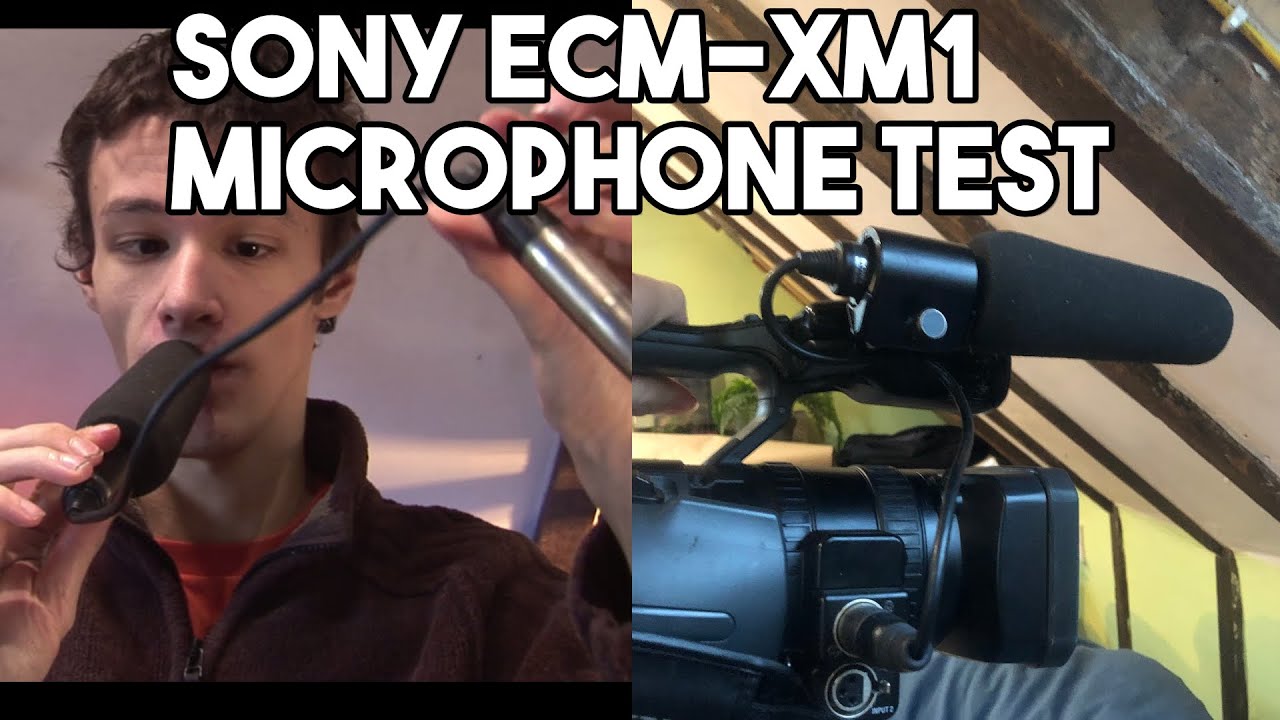 Sony ECM-XM1 Shotgun Microphone Sound Test with Sony HVR-Z1 Camera