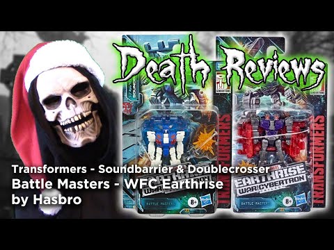 Death Reviews: Soundbarrier & Doublecrosser - Battle Masters - WFC Earthrise