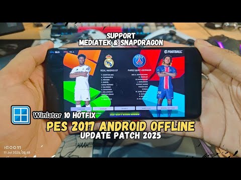 Cara Pasang PES 2017 Patch 2025 PC Di Android Pakai Winlator 10 (Hotfix)
