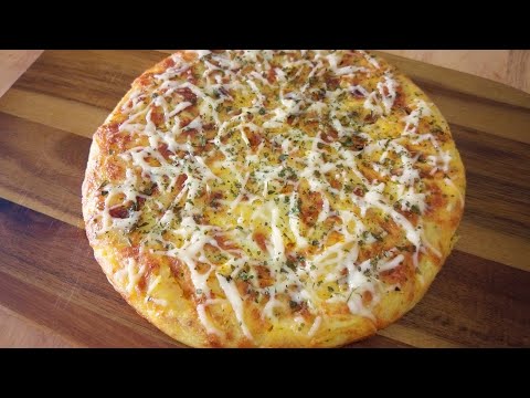 2  Potatoes and 2 eggs! Better than pizza 🍕Potato omelete for breakfast!