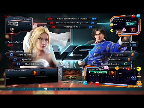 261_2 Nina Ryona (Nina W) vs (Tanner)  Lei- Tekken 7 Online sin Grafica