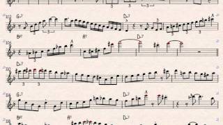 John Coltrane Mr PC Solo Transcription