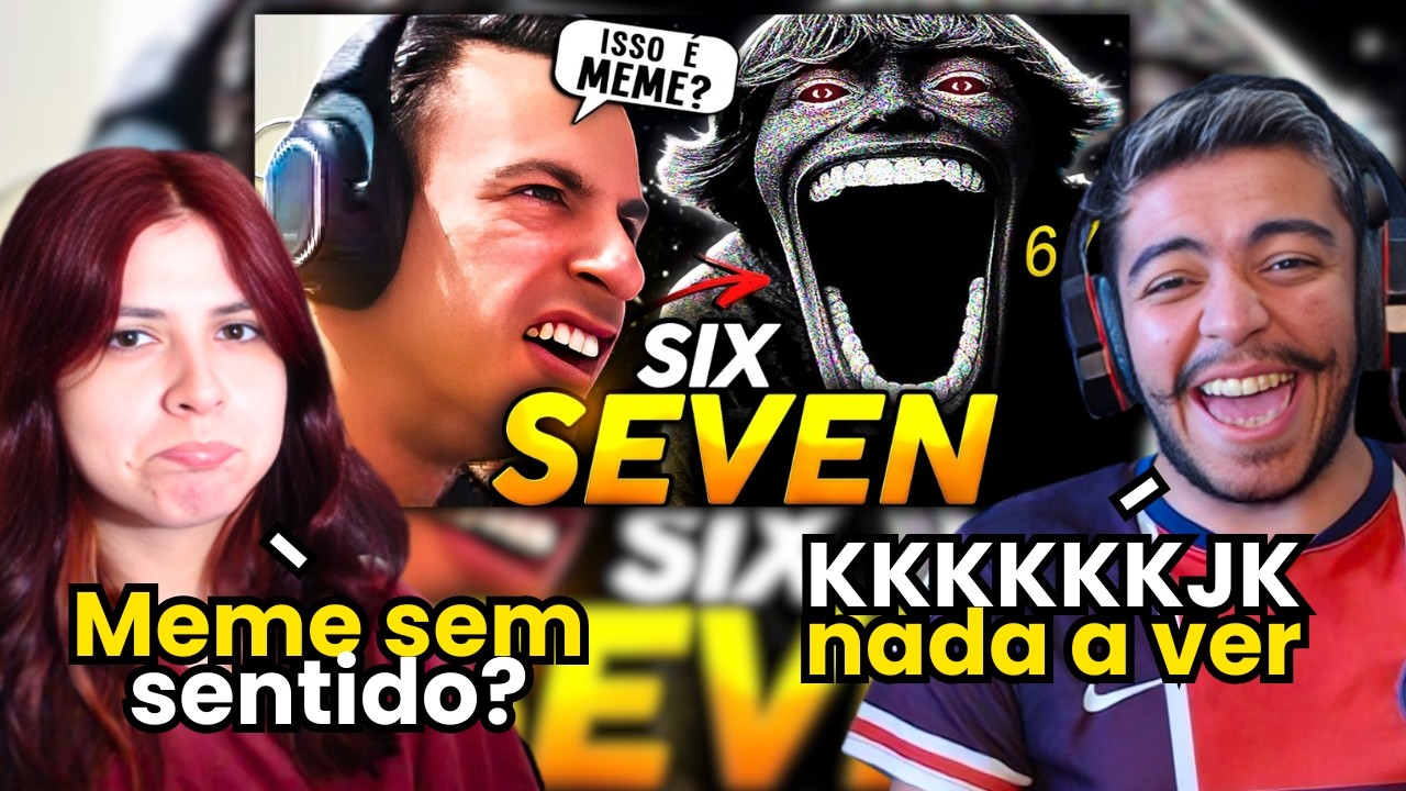 SUPER XANDÃO REAGINDO AO MEME "SIX SEVEN" 67 | JJ | REACT