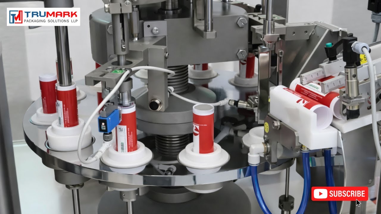 Rotary Tube Filling and Sealing Machine for Cosmetic and Pharmaceutical Tubes