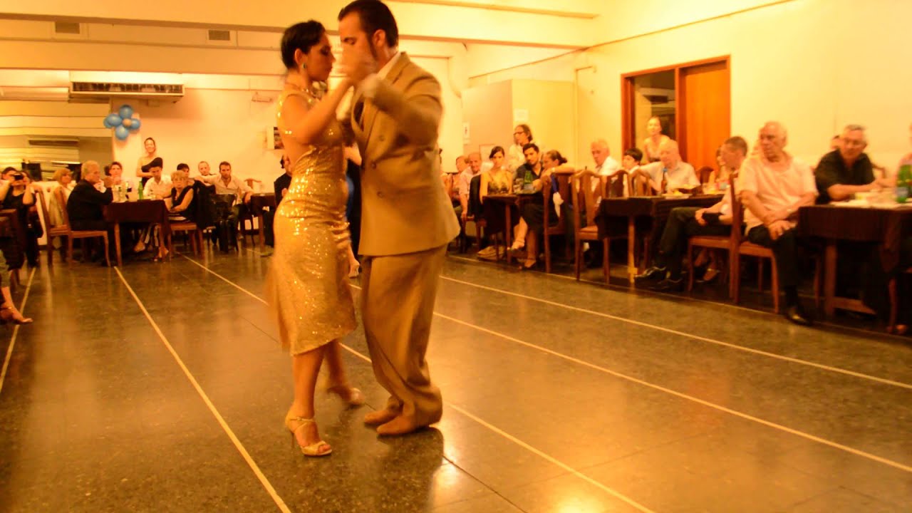 Agustina Piaggio & Daniel Boujon; Daniela Barría & Julian Vilardo en Milonga Malena Sunderland