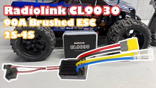 Radiolink CL9030  90A Brushed ESC - 2S-4S Capable - Waterproof - Thermal Protection