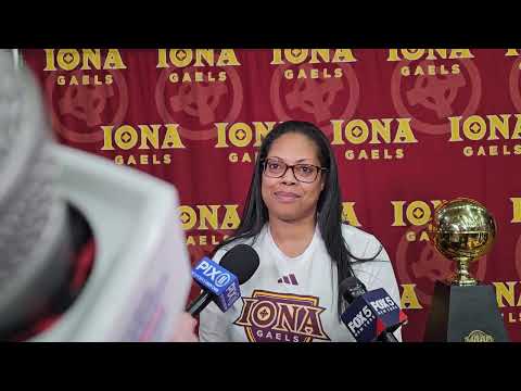 Billi Chambers Iona Women's Basketball Coach on Selection to Play at Duke in 2023 NCAA Tournament