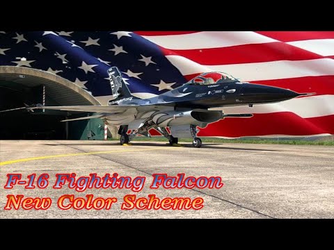 F-16 Fighting Falcon AS Has a New Color Scheme!