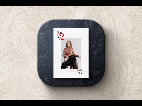 Выпускной альбом Трюмо, дизайн «Красный»