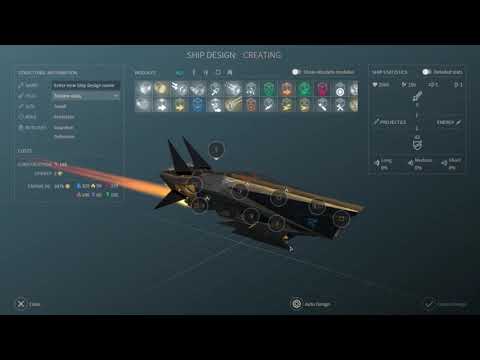 Endless Space 2:  Vodyani Ship Building