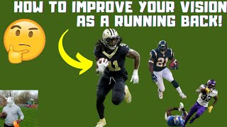 HOW TO IMPROVE YOUR VISION AS A RUNNING BACK | RUNNING BACK TRAINING | BECOME A STAR IN FOOTBALL