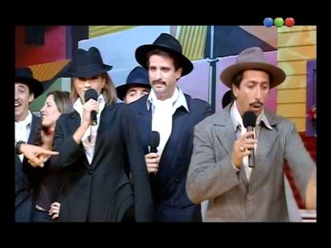 Los Tangueros con Catherine Fulop - Videomatch