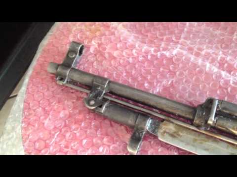 1956 Sino-Soviet SKS - unboxing and post cosmoline clean up