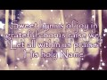 Glee- O Holy Night Lyrics 