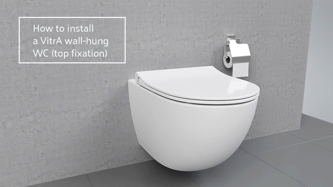 Watch video How to install a VitrA Wall-Hung WC Pan (top fixation) Now How to install a VitrA Wall-Hung WC Pan (top fixation)