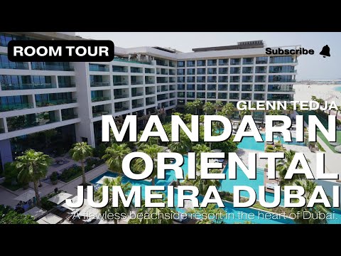 a deluxe room at the MANDARIN ORIENTAL JUMEIRA, DUBAI