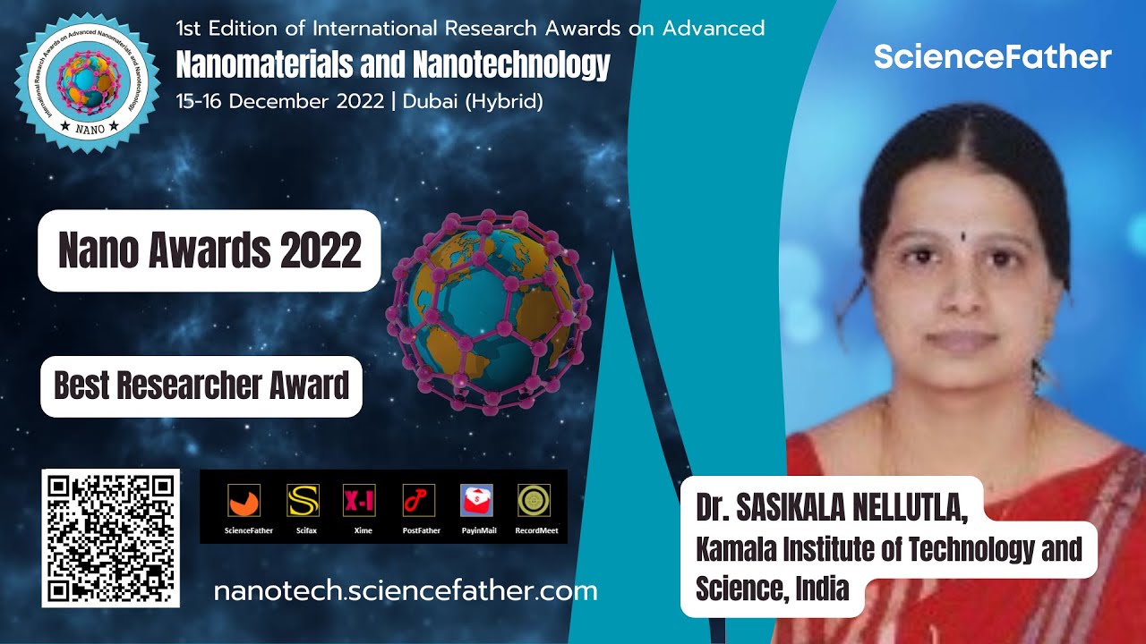 Dr. Sasikala Nellutla | Kamala Institute of Technology and Science | India | Best Researcher Award