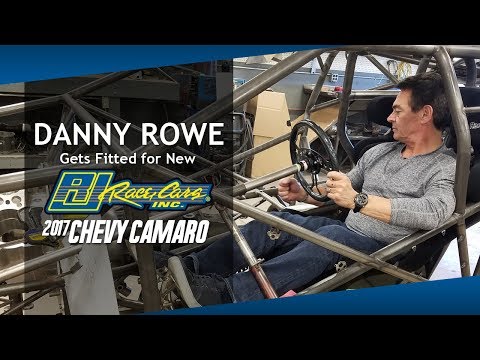 Danny Rowe Gets Fitted for New RJ Race Cars 2017 Chevy Camaro