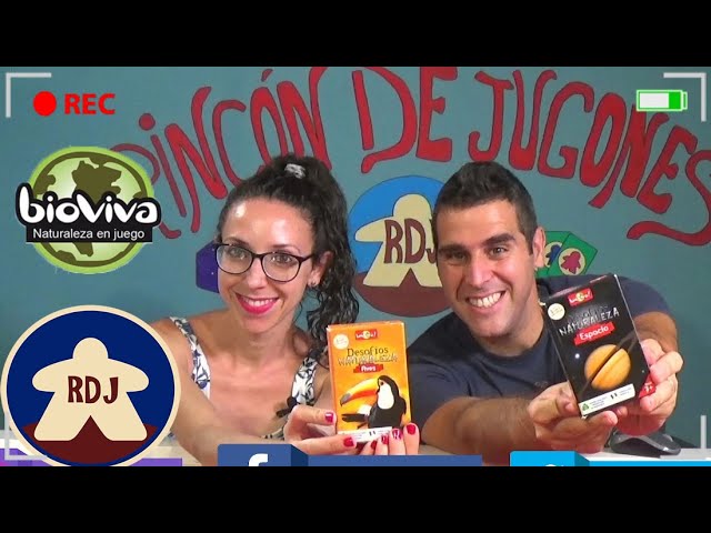 Vídeo relacionado con Bioviva Juego Cartas Desafios de la Naturaleza Criaturas Legendarias-Español