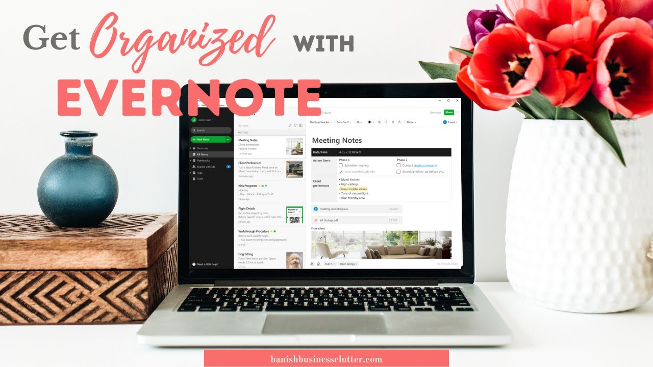 Get Organized with Evernote: A Step-By-Step Guide