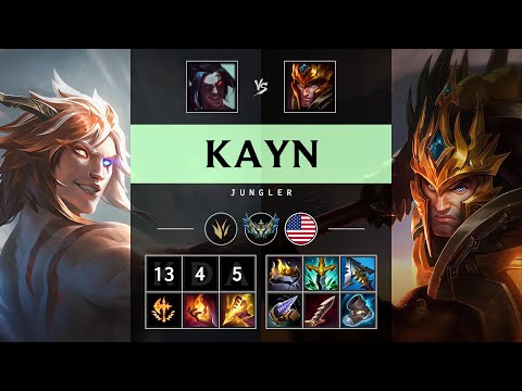 Kayn Jungle vs Jarvan IV - NA Challenger Patch 25.15