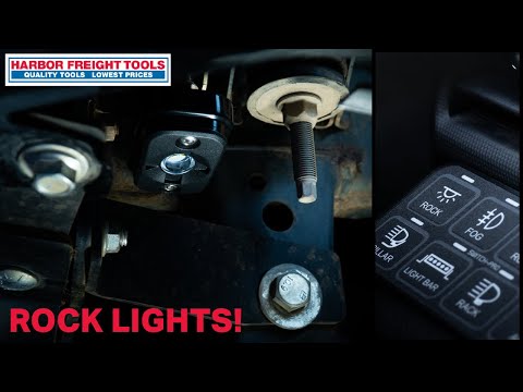 Harbor Freight Roadshock Rock Lights | Budget DIY Install Solution for Any Vehicle!