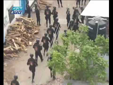 রাজধানীর বসিলায় জঙ্গি আস্তানায় অভিযান  |