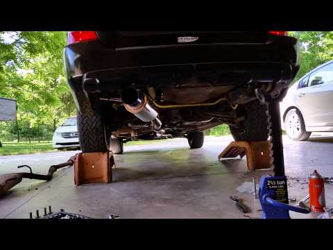 03 Forester 2.5 NA, UEL Headers, Tsudo header back