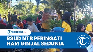 Peringatan Hari Ginjal Sedunia oleh RSUD Provinsi NTB, Para Nakes Berpesan soal Jaga Kesehatan Tubuh
