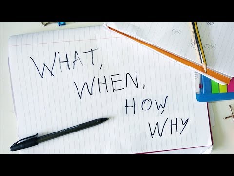 Trailer What, When, How, Why | Sketch Comedy