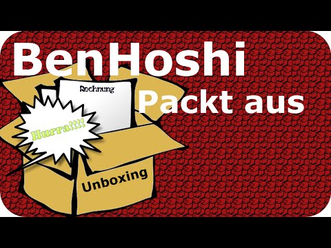 BenHoshi packt aus "LS15 Gold Edition + Lenkrad & Seiten konsole [German|Deutsch]