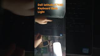 Dell latitude 7440 keyboard backlight #shorts #2021 #keyboard #light #explaining #how