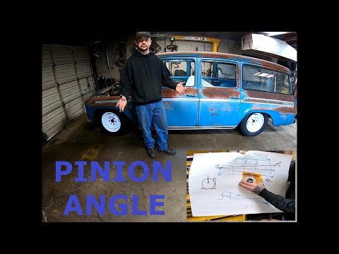 MEASURING PINION ANGLE EXPLAINED.