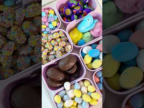 Easter candy 🐣 #candyrestock #preppy #candy #asmr #satisfyingvideo #preppyyyy #snackbox