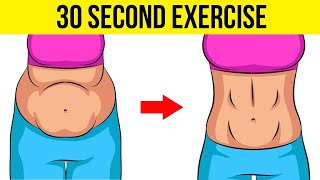 Just 30 Second Exercise will Tighten Your Belly in 3 Weeks | How To Lose Belly Fat Fast #HealthPedia