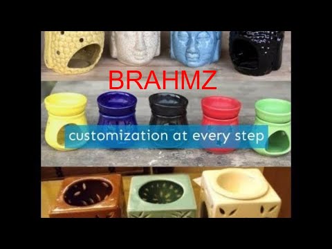 Wight brahmz electric aroma oil burner electric diffuser cer...