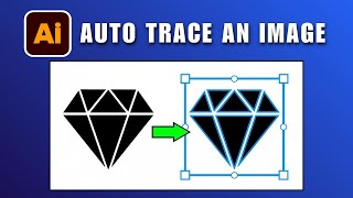 How to Auto Trace an Image in Adobe Illustrator 2026