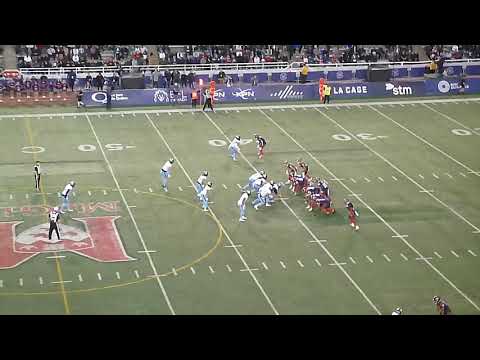 Montreal Alouettes' Chandler Worthy returns a punt 41 yards vs. Toronto Argonauts 10/22/22
