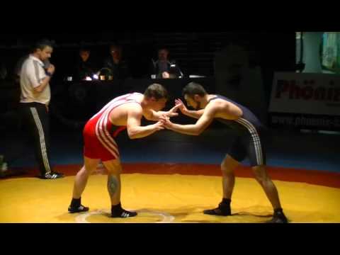 Ringen FC Erzgebirge Aue (M. Weidlich) - KSC Motor Jena (B. Kaciu) 86 kg Freistil