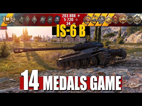 IS-6 B: 14 medals game