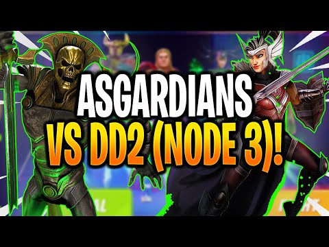 *NEW* 380K+ ASGARDIAN'S VS DARK DIMENSION 2 (NODE 3)! - MARVEL Strike Force - MSF