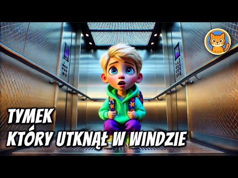 Tymek, który utknął w windzie. - okładka bajki audio
