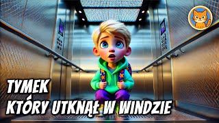 Tymek, który utknął w windzie. - okładka bajki audio